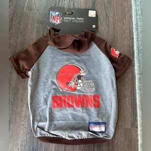 NWT NFL Pet Cleveland Browns Hoodie